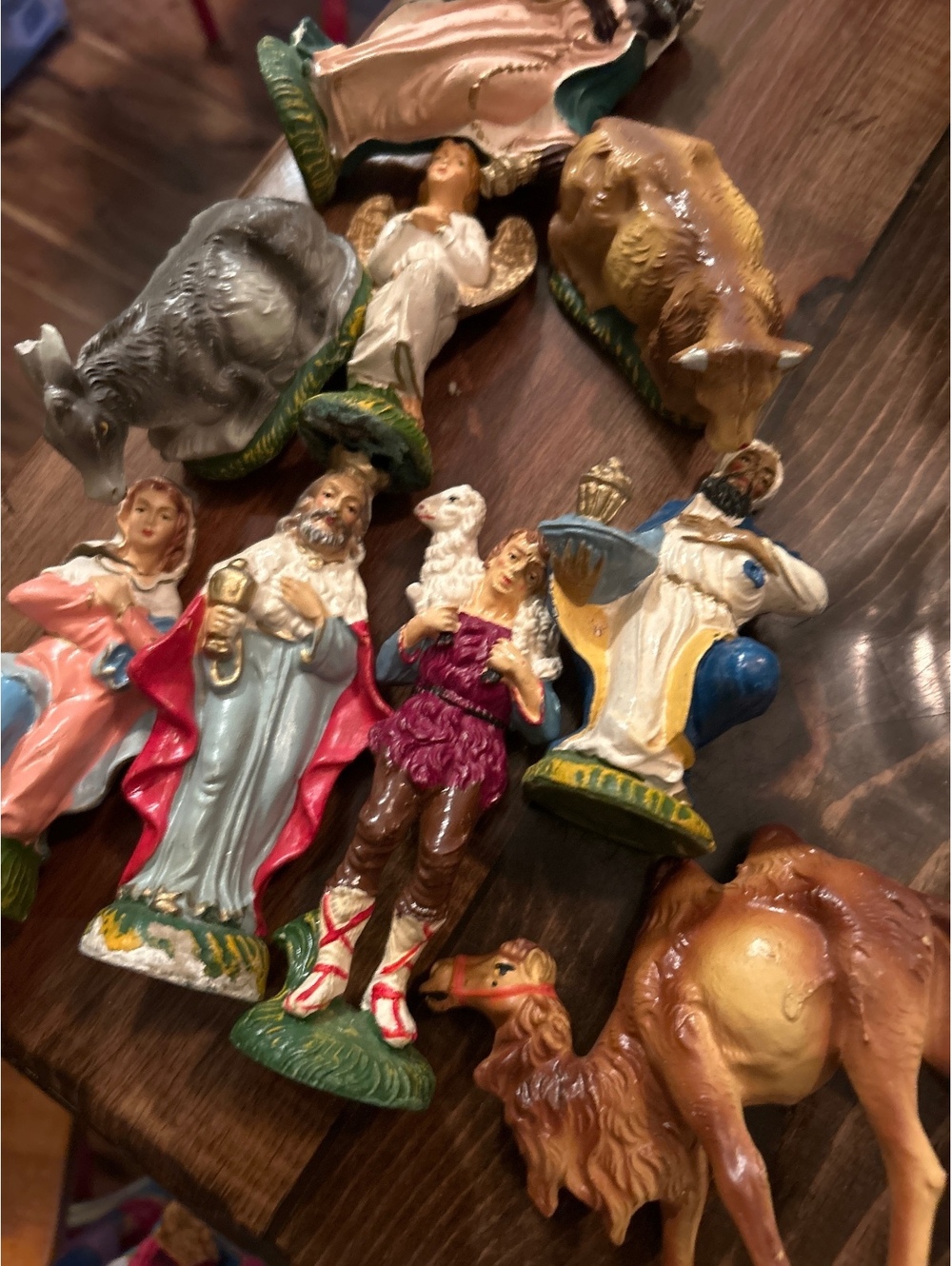 Nativity pieces